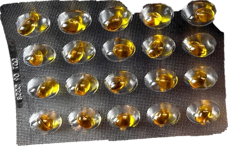 Blister z 20 kapsułkami Witaminy D3 Forte
